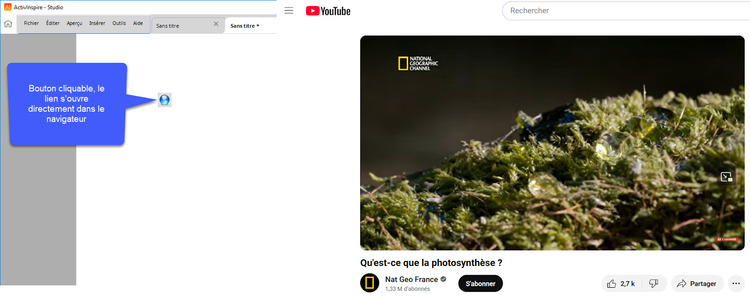 accès direct depuis url youtube