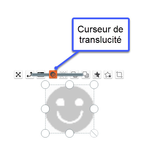 Ajuster la transparence d'un objet dans ActivInspire